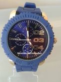 Relógio Diesel Azul com Pulseira de Silicone