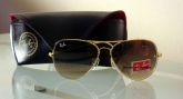 Óculos Ray Ban Marrom Degradê