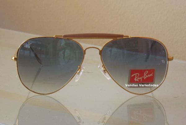 Óculos Ray Ban Caçador Azul Degradê